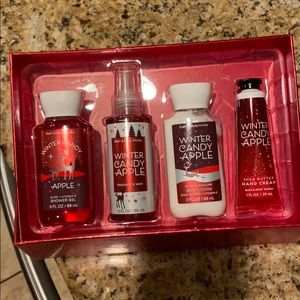 Bath and Body Works Winter Candy Apple Set